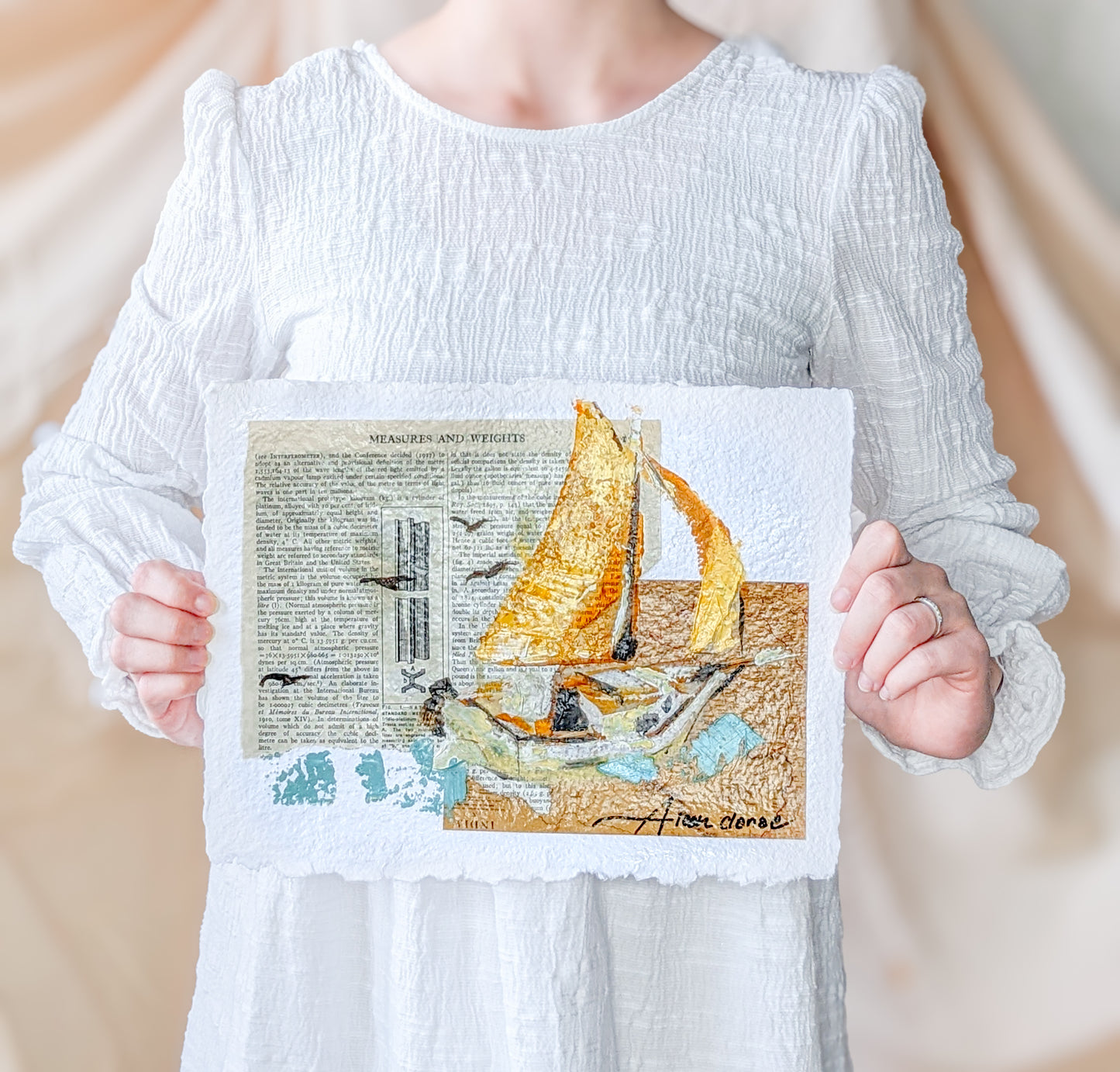 "Set Sail" Original Oil Painting