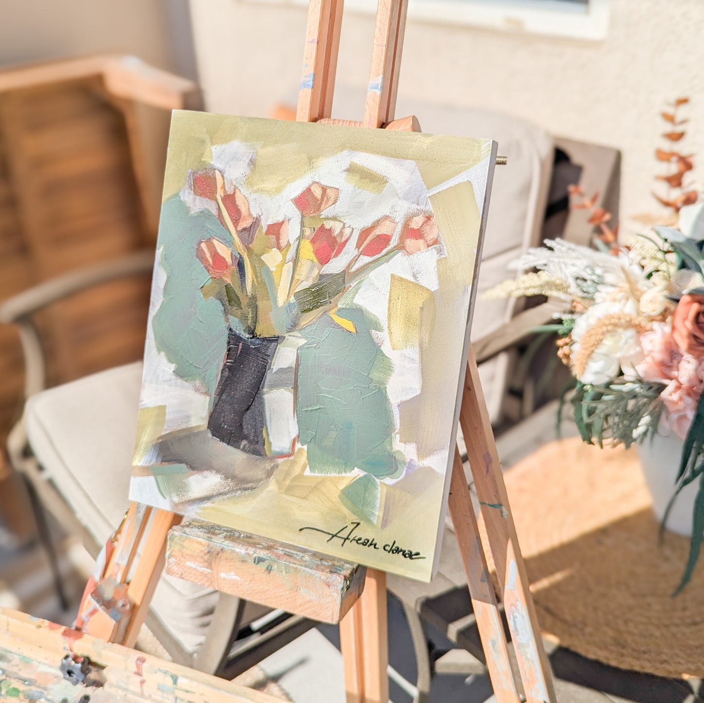 "Red Tulips"
