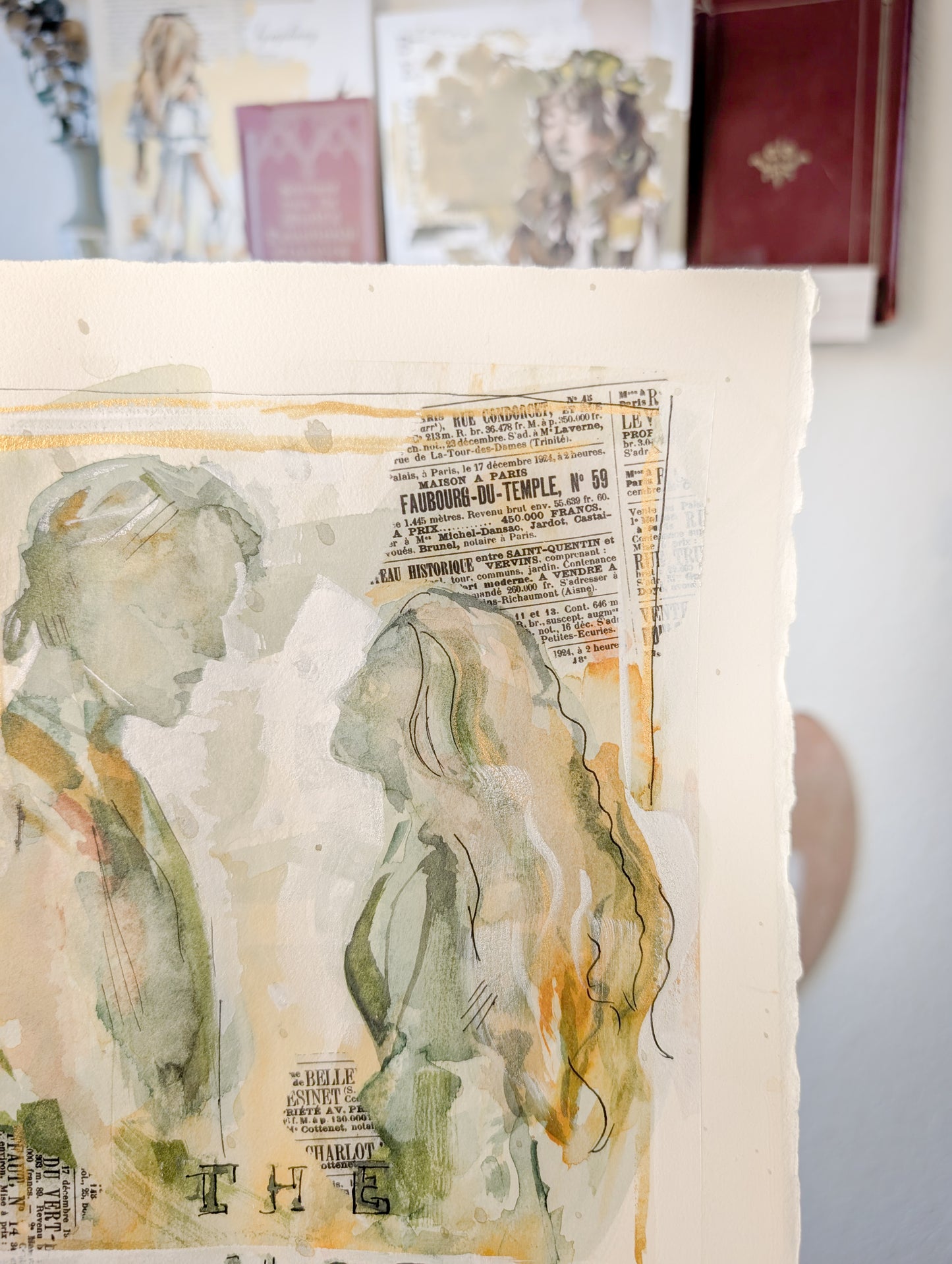 "The Princess Bride Study" Original Watercolor