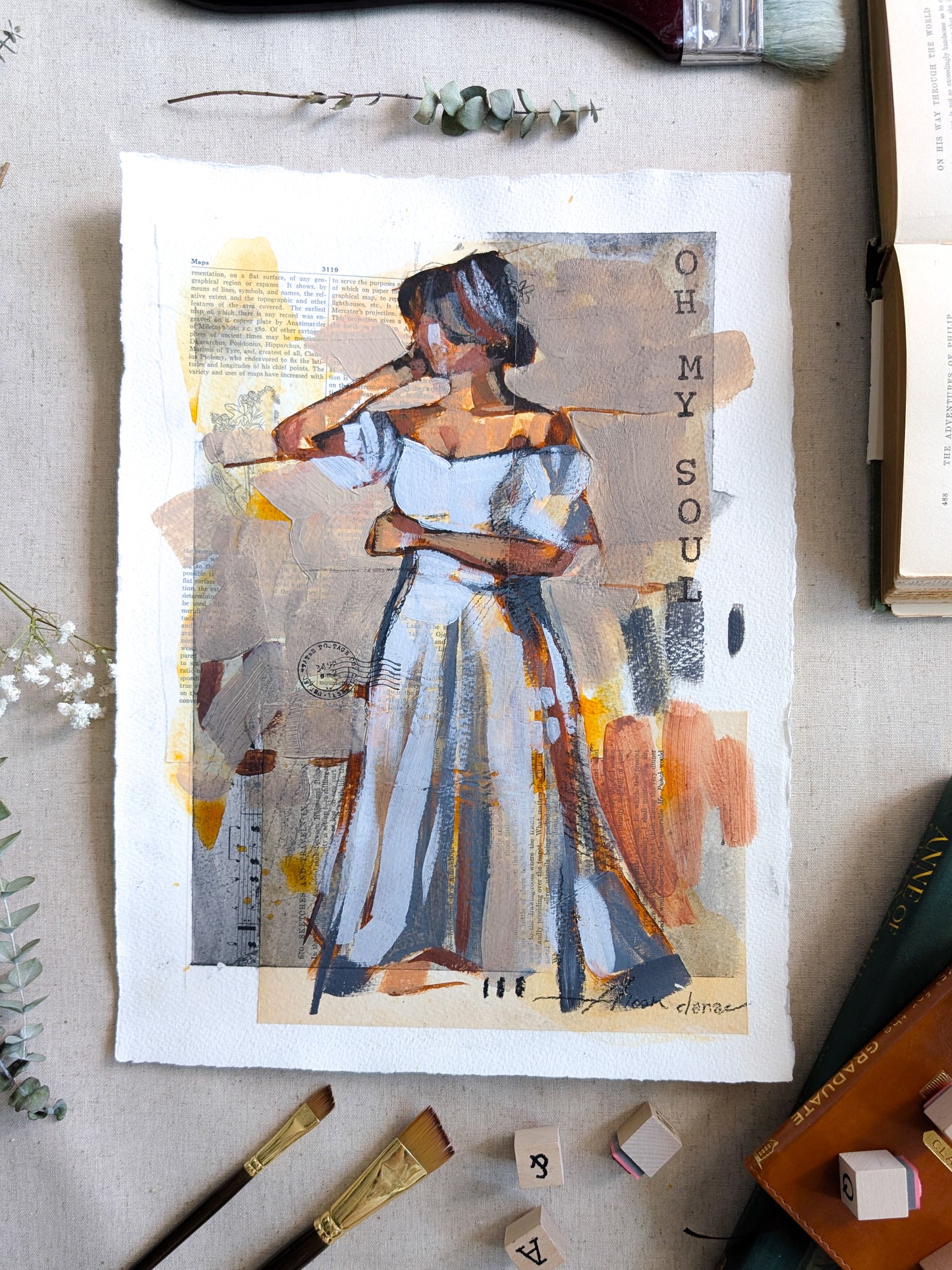 "Oh My Soul" Original Painting