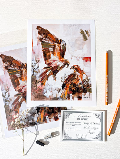 "Wings of Devotion" Print