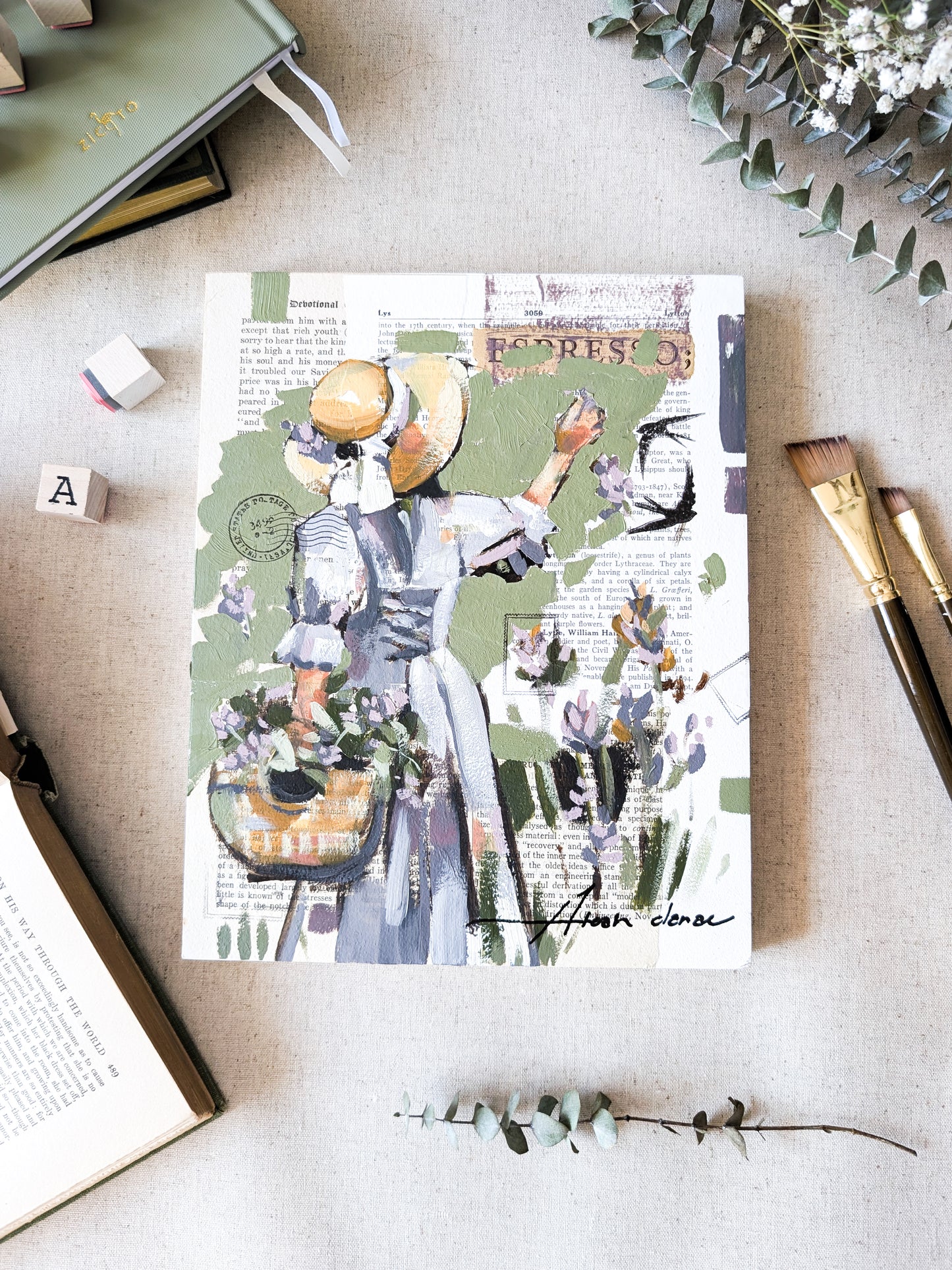 "Lavender Fields" Original Painting