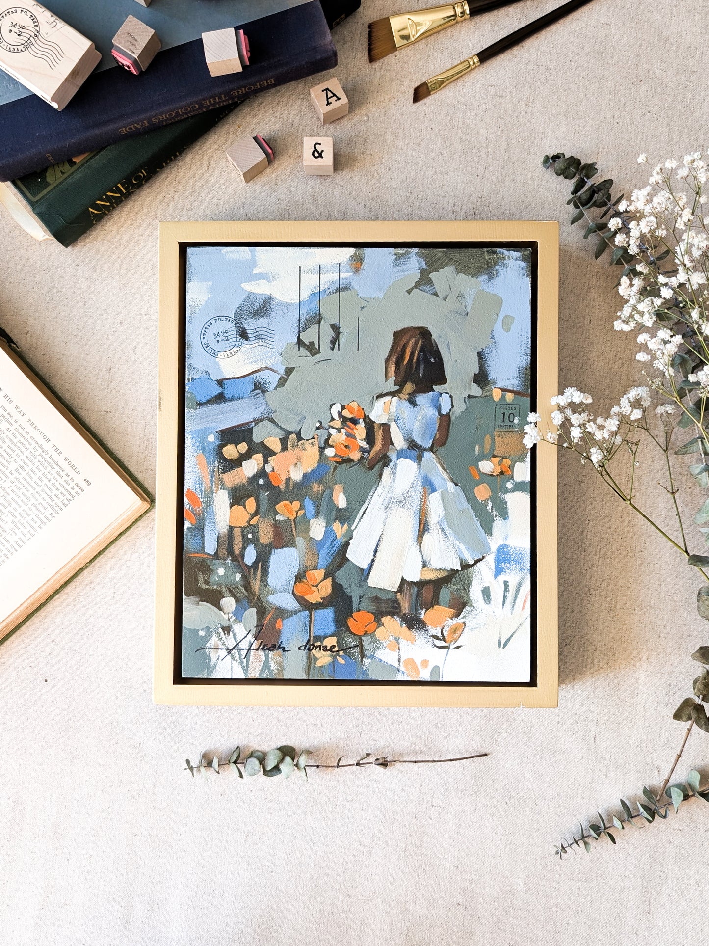 "Spring Sunset" Original Painting