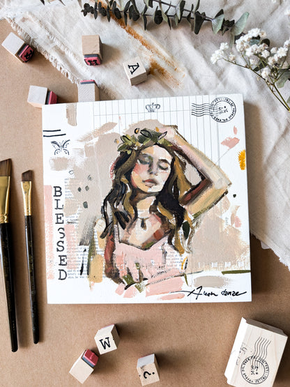 "Blessed" Original Painting