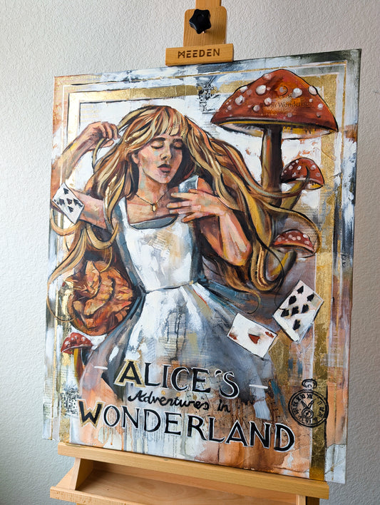 "Alice and Dinah" Full Size Original