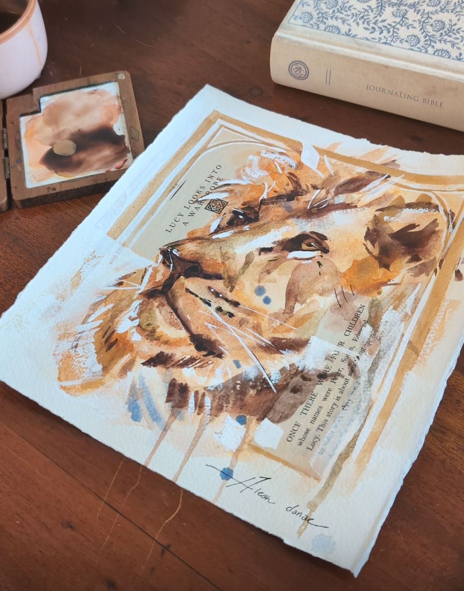 "Known by Another Name Study" Original Watercolor