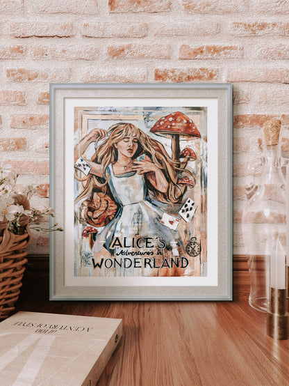 "Alice and Dinah" Print