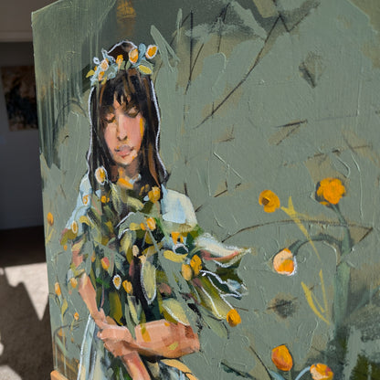 "Held in My Heart" Original Painting