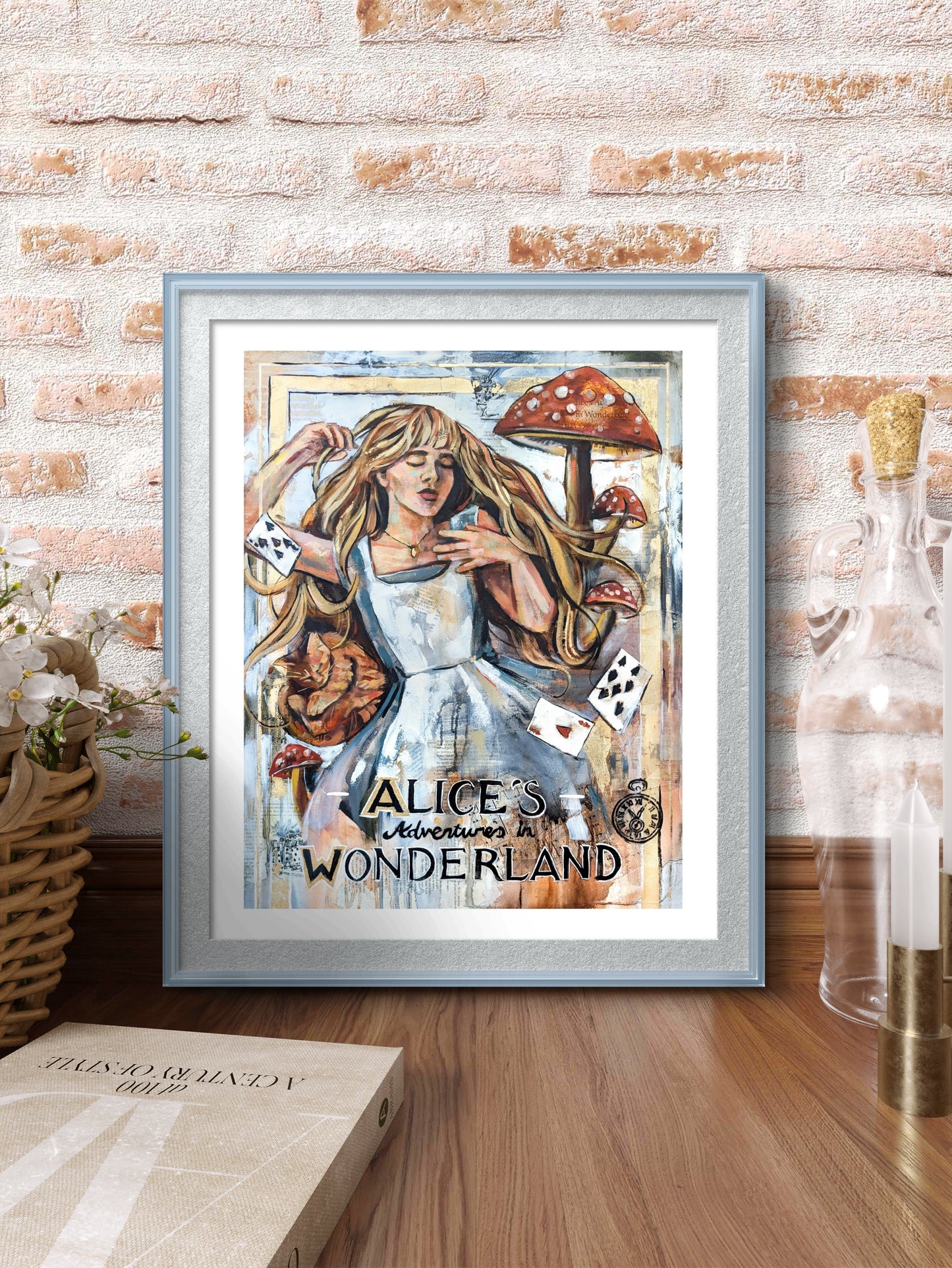 "Alice and Dinah" Print
