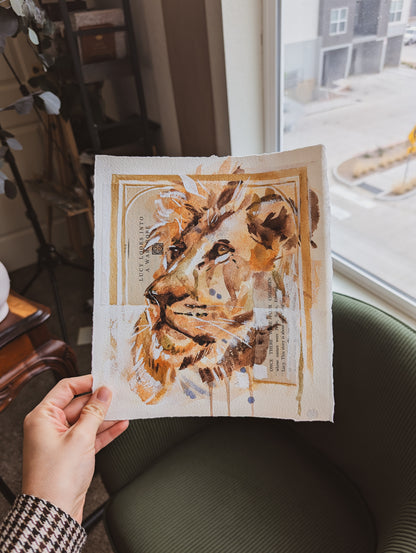 "Known by Another Name Study" Original Watercolor