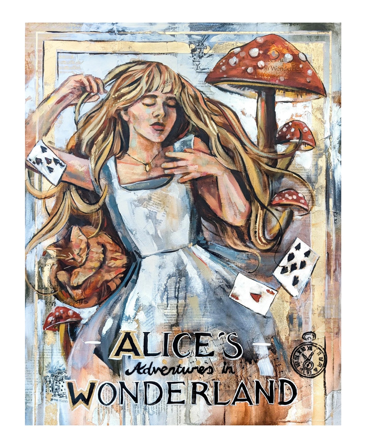 "Alice and Dinah" Print