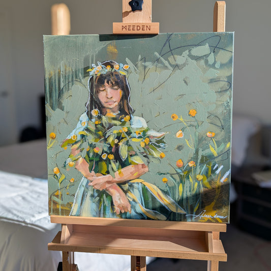 "Held in My Heart" Original Painting