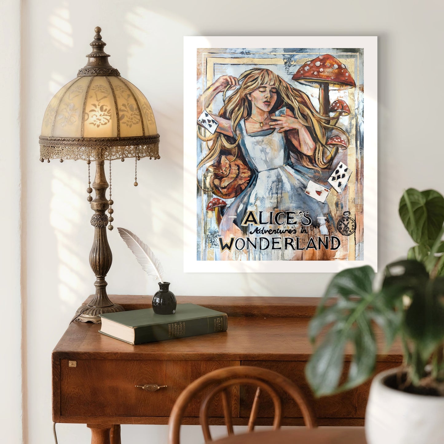 "Alice and Dinah" Print