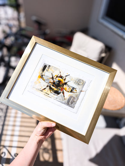 "Bee Study #1" Original Painting